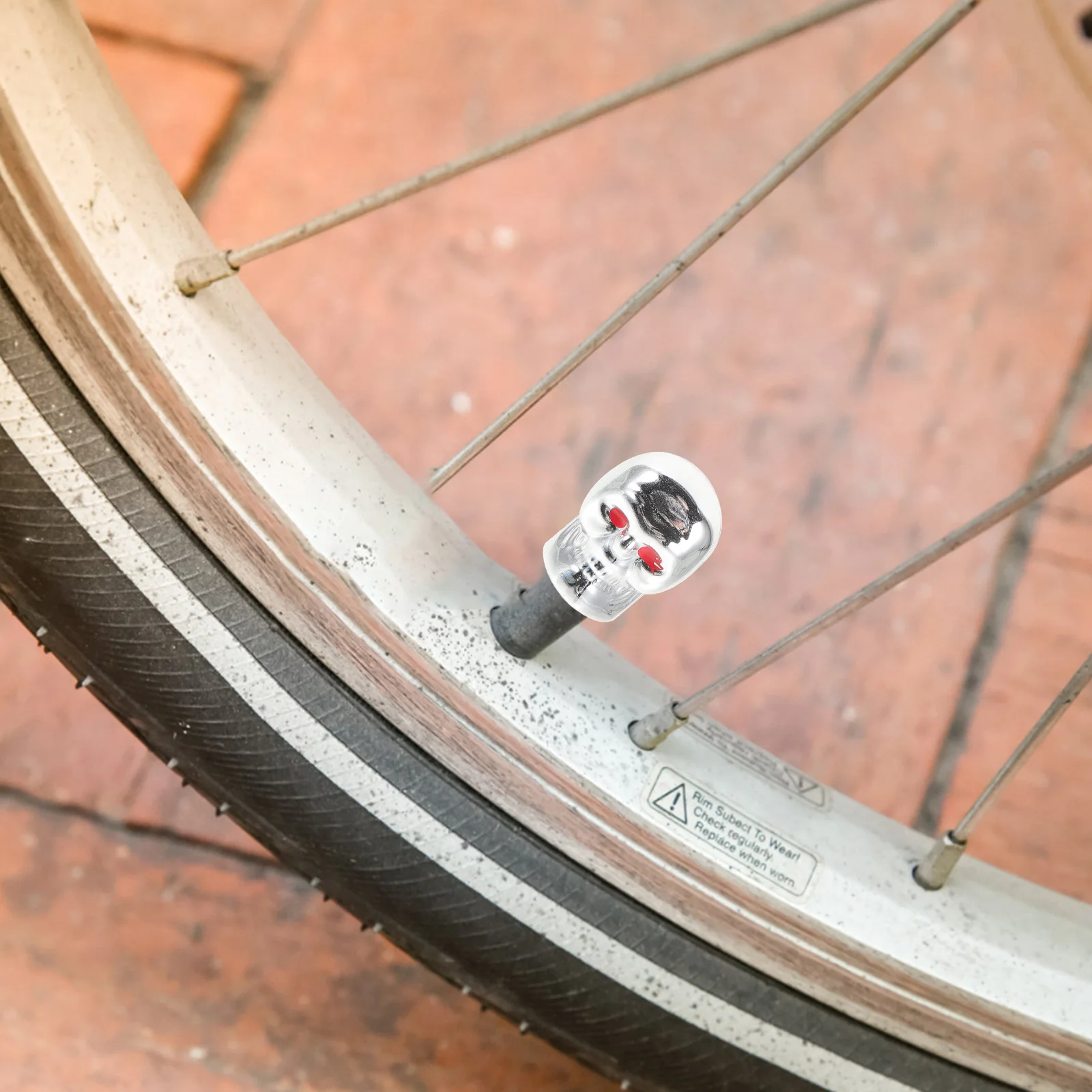 

8 Pcs Valve Tires Wheel Valves Covers Car Part Universal Pressure Caps Spike Stem Abs Truck Tyre Dust