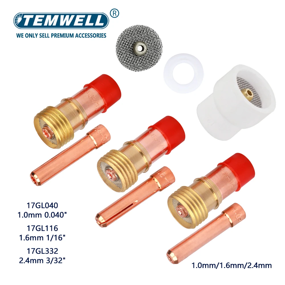 

TEMWELL Сварочные сопла WP17 18 26, белый керамический наконечник