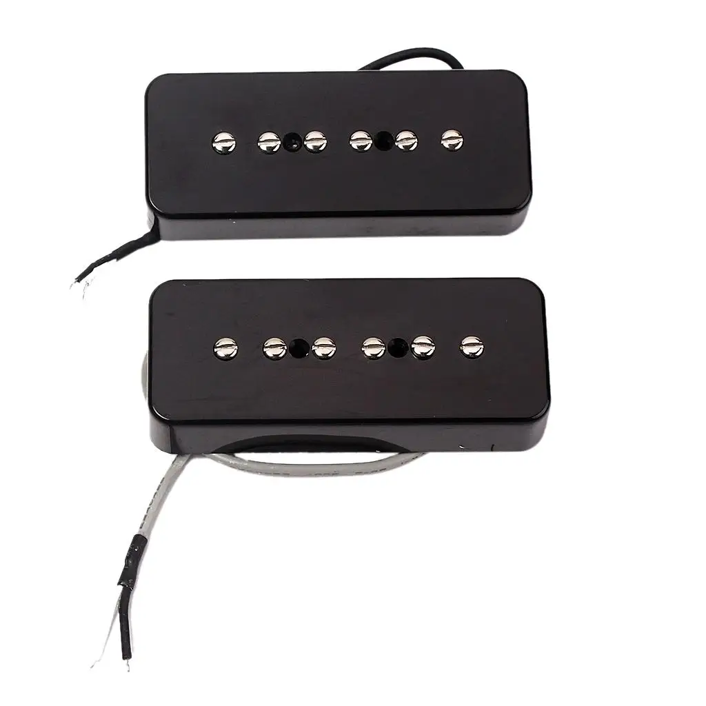 

2 Pieces Bar Pickup Set 50 / 52mm Hole for Guitar P90 Parts