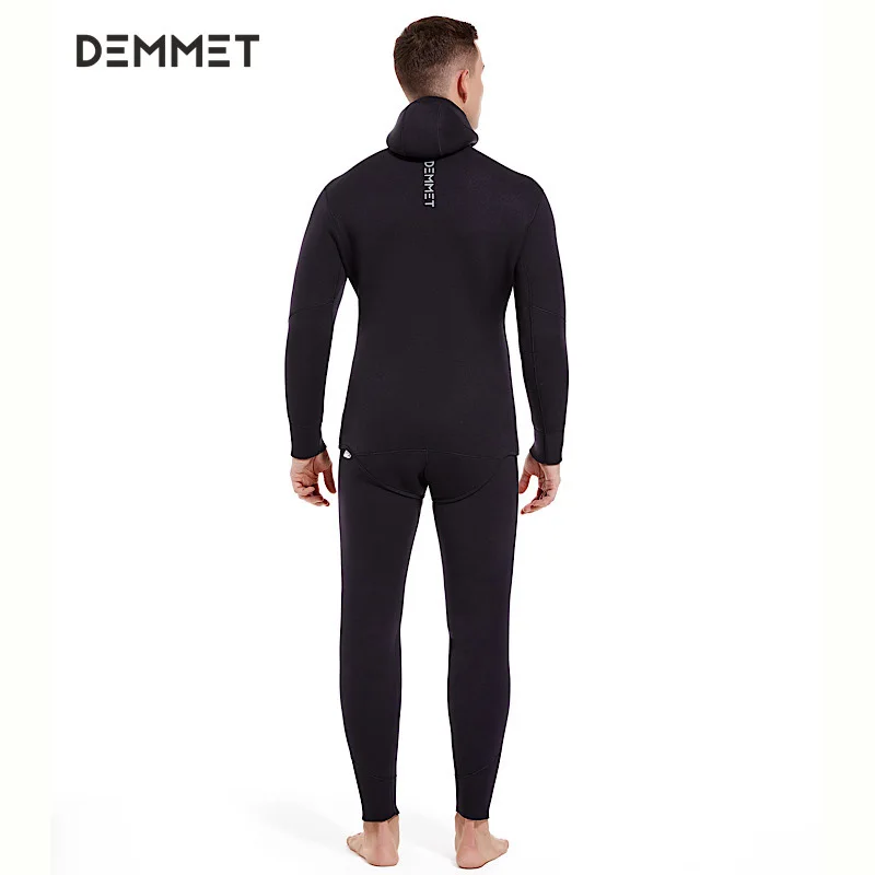 Костюм для дайвинга 7 мм мужской комплект из двух частей с разрезом и длинным