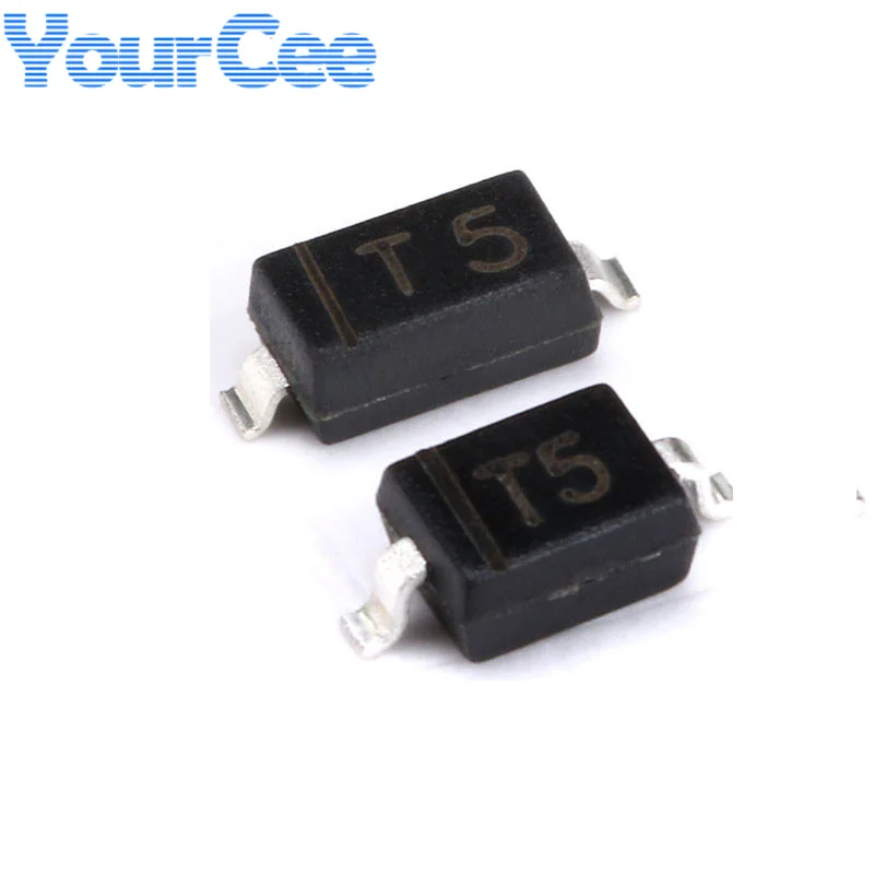 

100 шт. 1N4448WS 1N4448W T5 SOD-323 75V 250mA SMD коммутационный диод