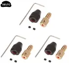 Приспособление для мини-сверлильного патрона для вала электродвигателя, 0,5-3,2 мм, адаптер для сверлильного патрона 2,3 мм3,17 мм5 мм