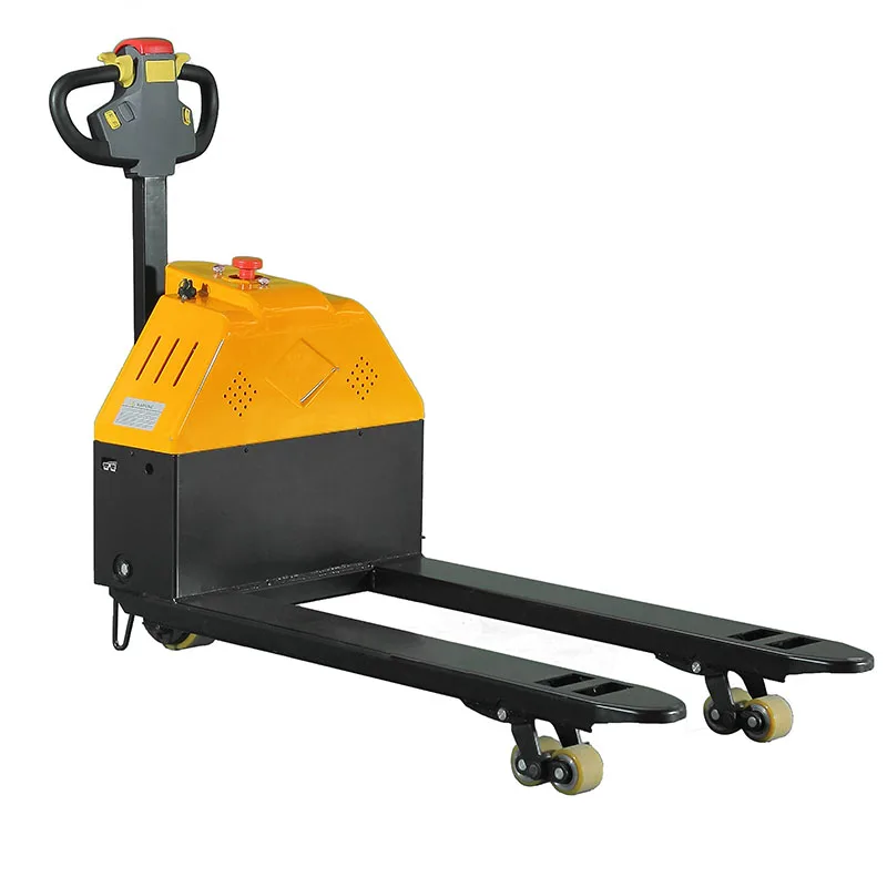 

1.5 Ton 3300lbs Small Electric Pallet Jack Powered Hydraulic Electric Walkie Pallet Trucks