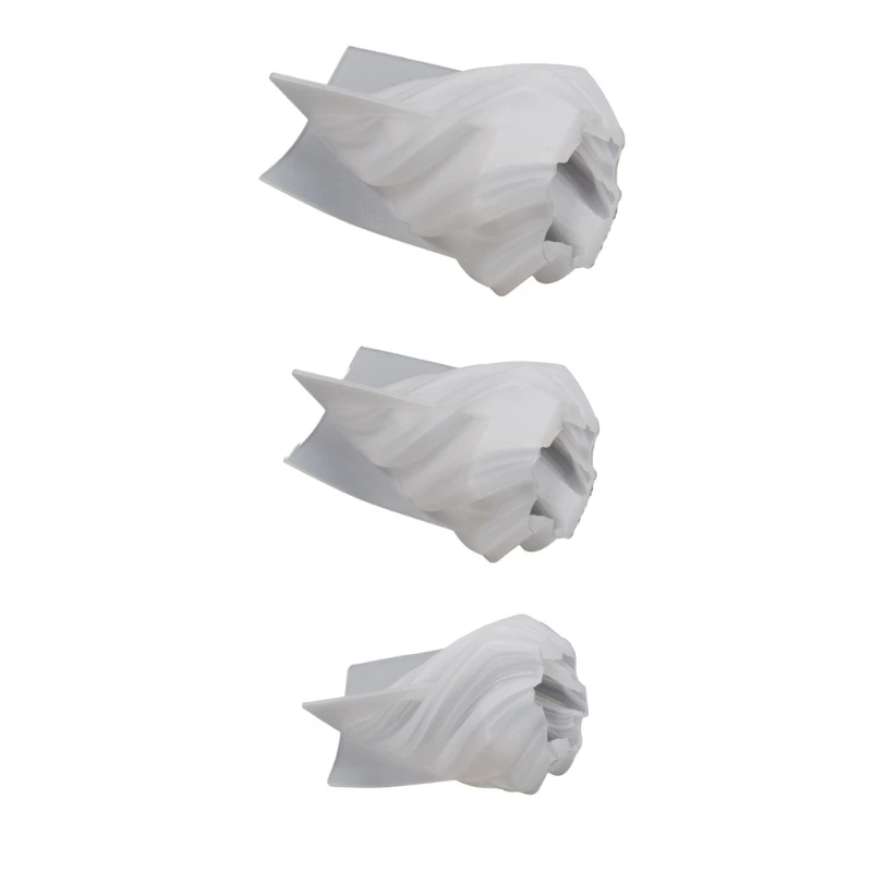 

3D фотоформа, силиконовая форма в виде конусной свечи для изготовления свечей, форма для поделок из смолы «сделай сам» для ароматерапии свечи, мыла