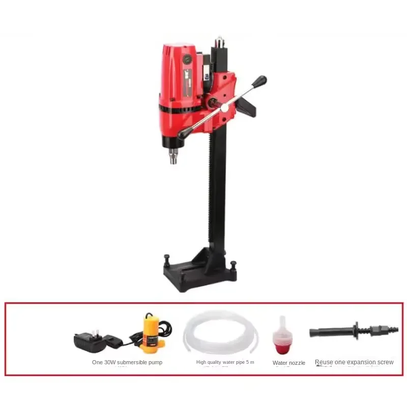 Фото Буровая установка GlobalMega Store DJ2200 2600W для бурения скважин на воду с алмазным буром, 200 мм, высокоэффективная, техническая №3