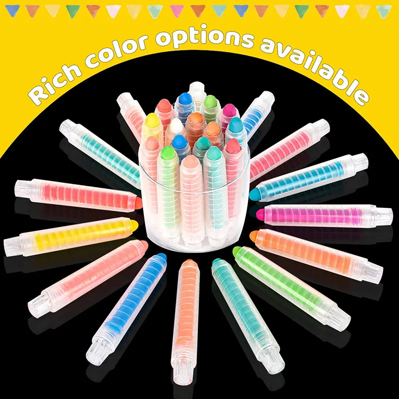 Рисунок 4 - 20 растворимых в воде мелков без