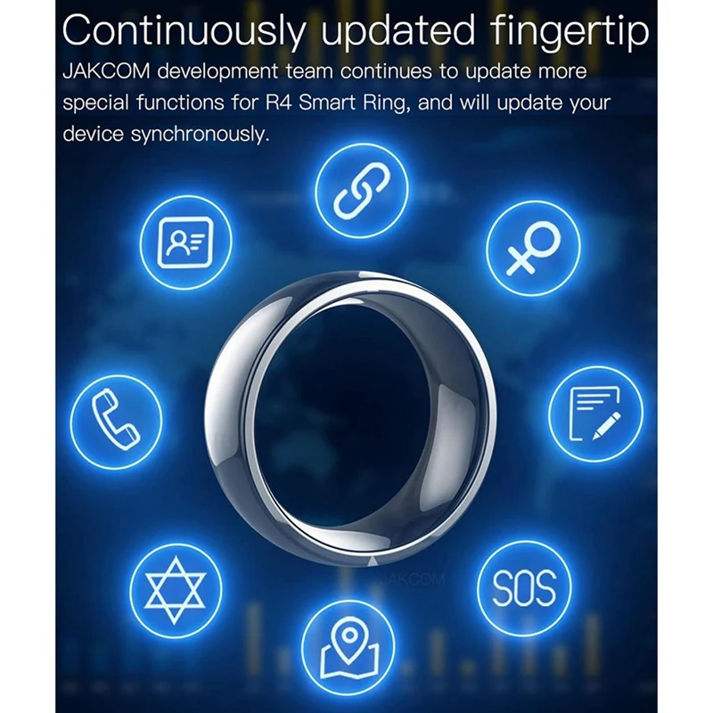 Jakcom R4 Smart Ring New Technology NFC ID M1 Magic Ring, Suitable for Android IOS Windows NFC Smart Phone Accessories