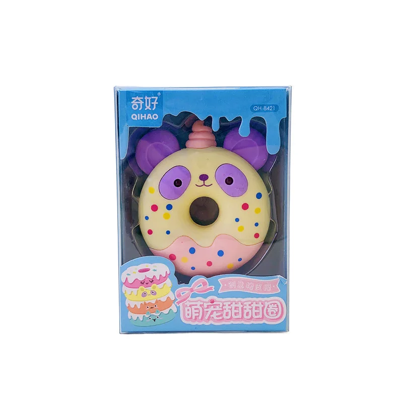 Мультяшный ластик Пончик милая форма детский студенческий подарок |