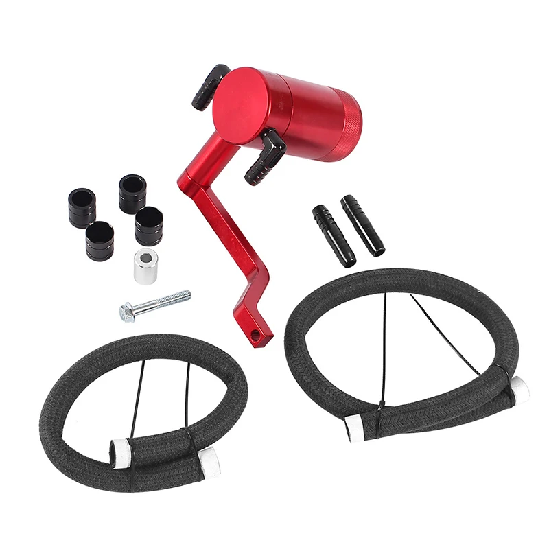 zbiornik paliwa do oddychania oleju Zestaw zbiorników separatora ze stopu aluminium z wymiennym wspornikiem Dodge 11-21