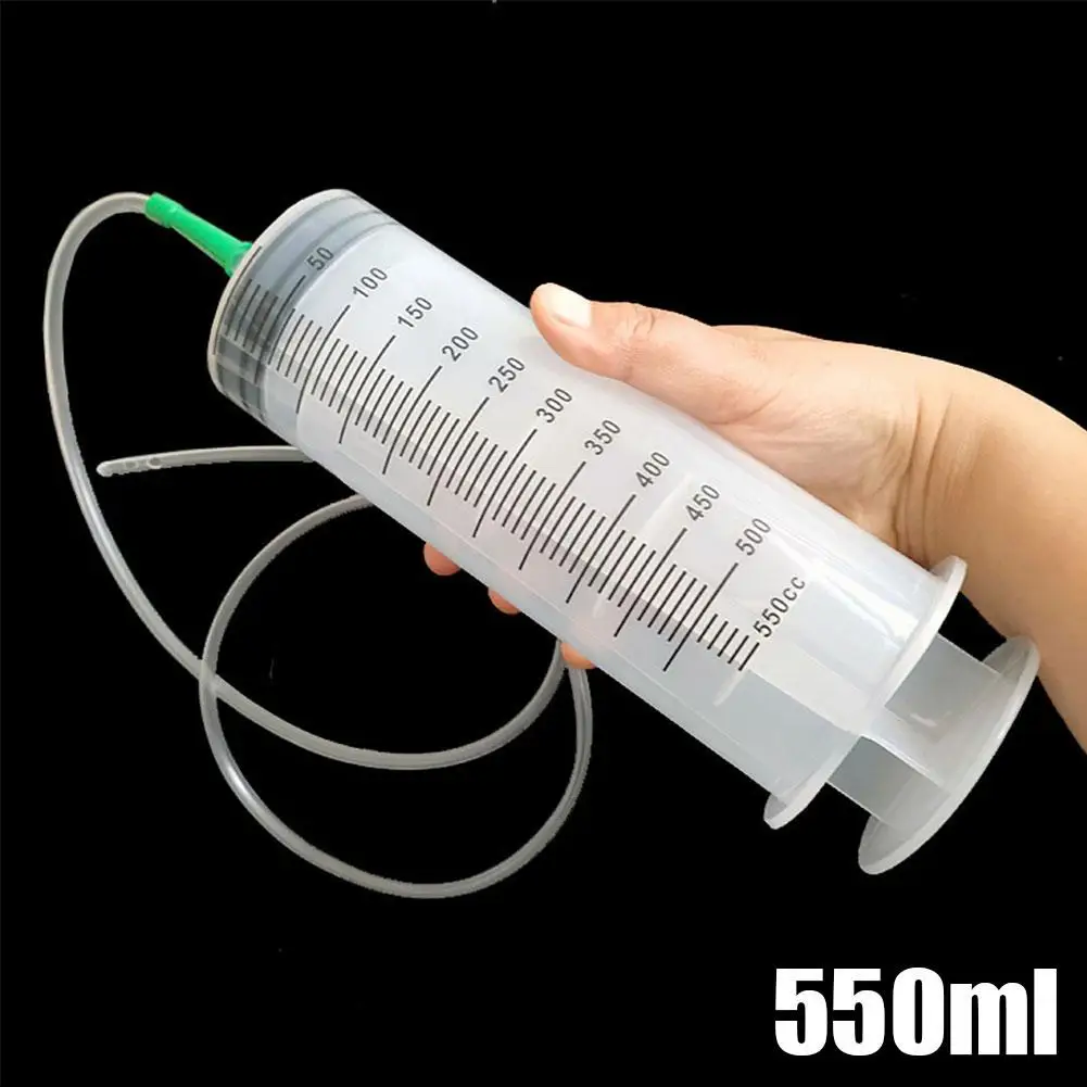 

Прозрачный пластиковый шприц Car Needle barrel oil pump 100/300/550мл
