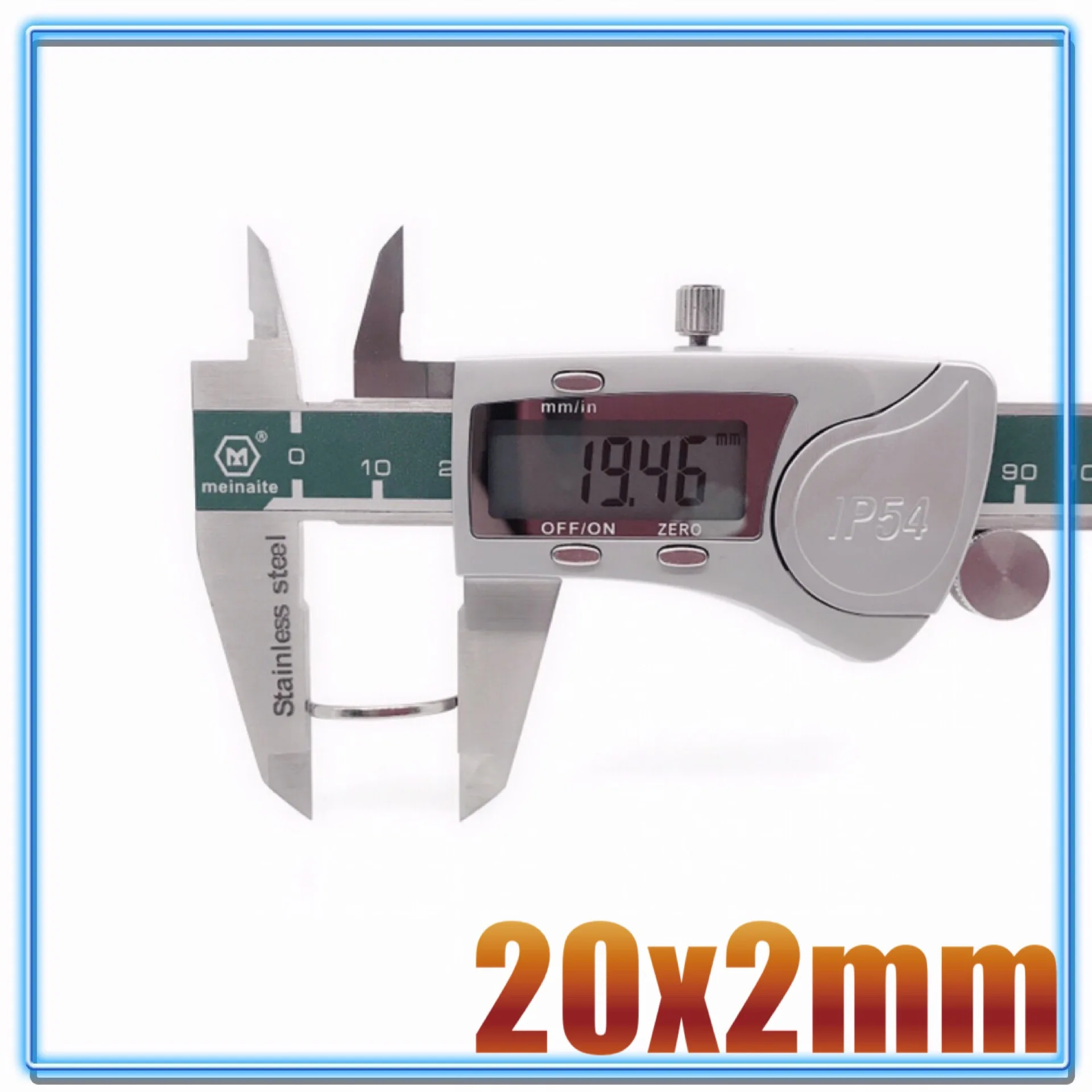 Неодимовый магнит 20x2 N35 NdFeB 5/10/20/50/100/200 шт.