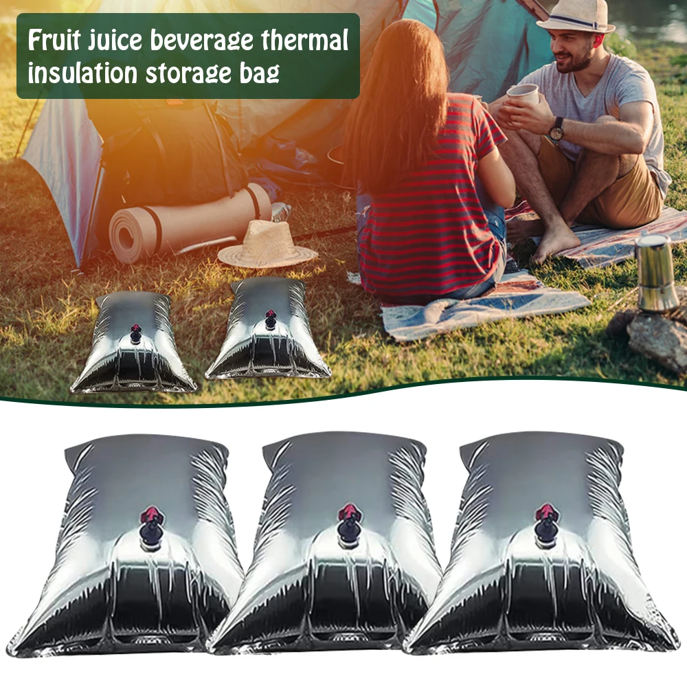 

20L Water Bags Foldable Canister BPA Free Food Safe Water Bag Ultra Light Home Emergency Supplies Stackable UT