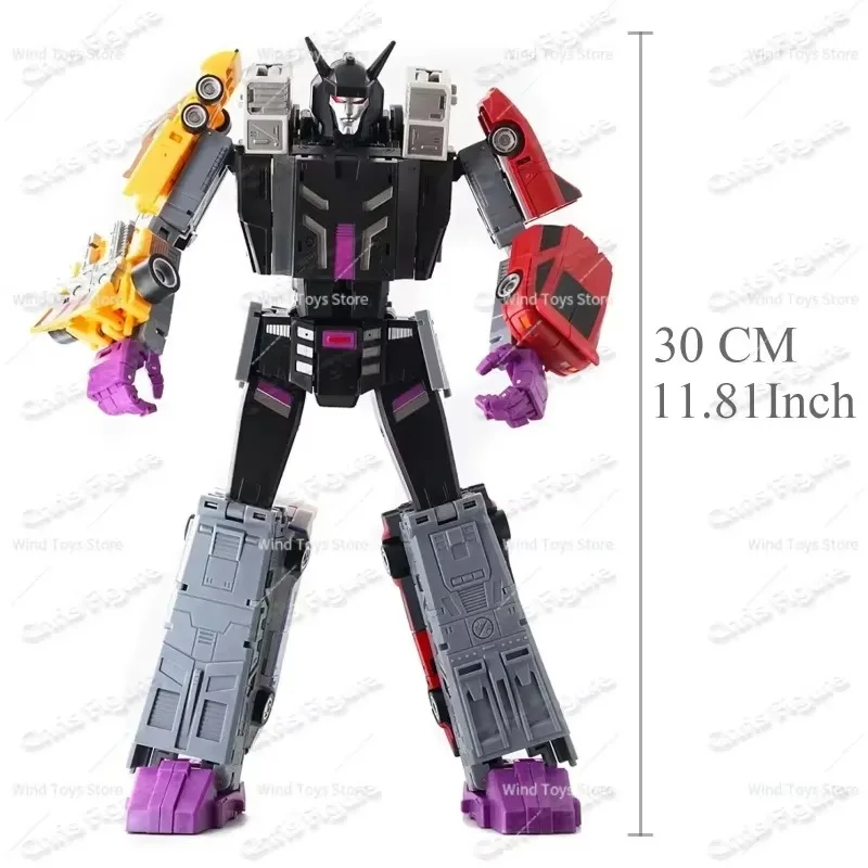 Фото В наличии: Трансформируемая игрушка 5 в 1 MHZ MH-MINI-07 TIGERWING Motormaster Menasor Breakdown Wildrider, фигурка-робот №1