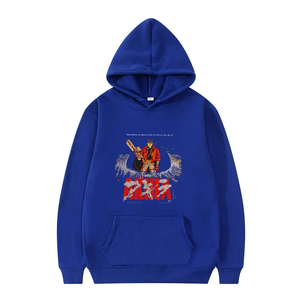 Японское аниме Akira 2021 модная зимняя Толстая свободная повседневная мужская