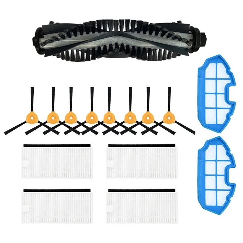 

Primary Filter HEPA Filters Roller Brush Side Brushes for MOOSOO MT720 MT710 MT501 Sweeper Vacuum Cleaner Accessories