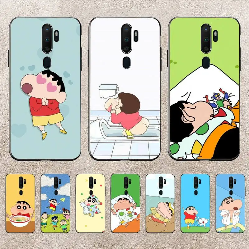 

C-Crayon Shin-chans Phone Case For Redmi 9A 8A 6A Note 9 8 10 11S 8T Pro Max 9 K20 K30 K40 Pro PocoF3 Note11 5G Case