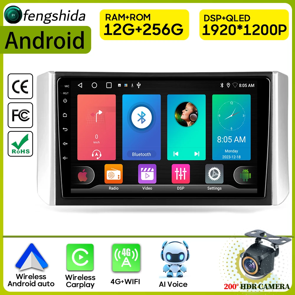 Автомобильный радиоприемник Carplay для Mitsubishi Xpander 2017-2020 навигация GPS Android авто