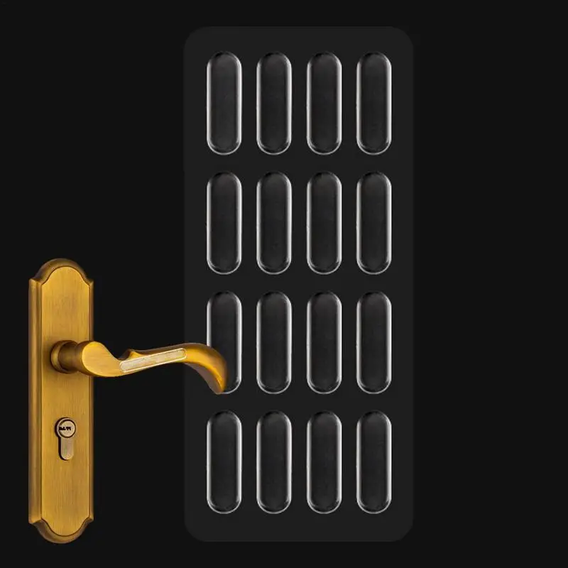 

Cabinet Bumpers Drawer Bumpers Silicone Clear Cupboard Door Bumpers Reusable Strong Adhesive Cabinet Door Bumper Stoppers For