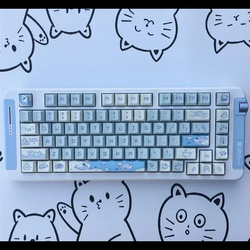 JCM колпачки для клавиш Cherry материал PBT с краской мини-клавиатуры 75/82 Механическая