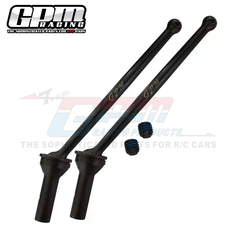 Передний приводной вал из закаленной стали GPM CVD Dog Bone AR 310455 + 310451 Для ARRMA 1/7 INFRACTION
