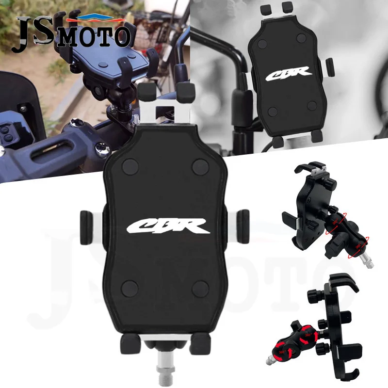 

For HONDA CBR 600RR 1000RR 650R 650F 900RR 929RR 954RR Motorcycle Accessories Handlebar Mobile Phone Holder GPS Stand Bracket