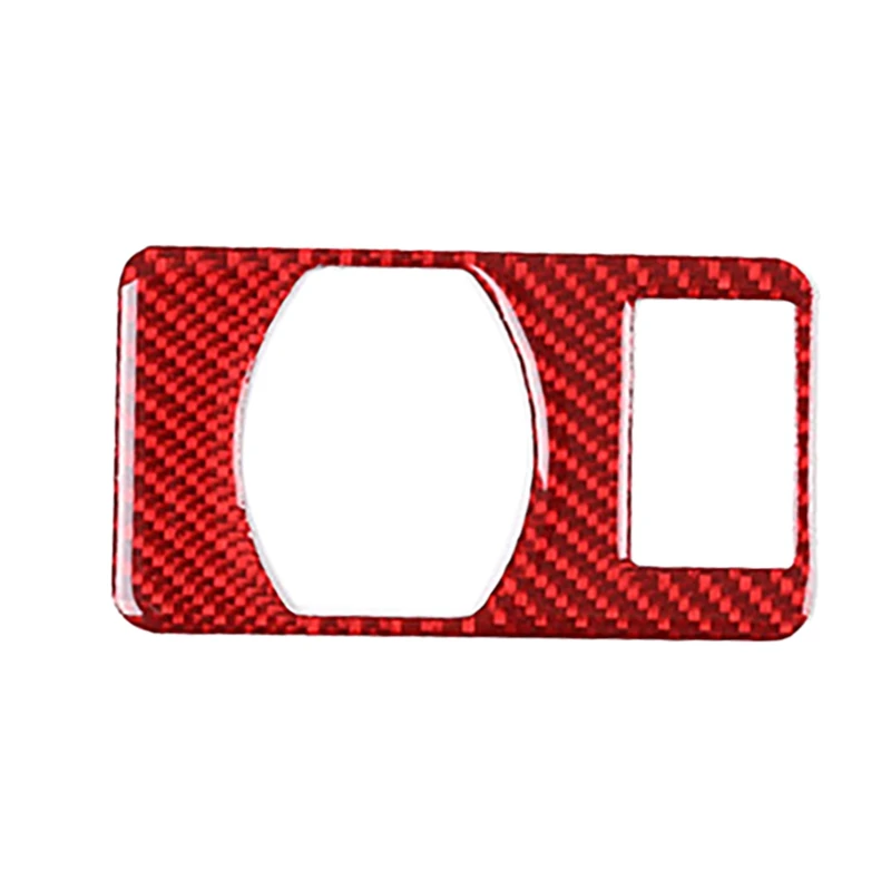 

Car Soft Carbon Fiber Indoor Trunk Switch Cover Trim for Nissan GTR R35 2008-2016