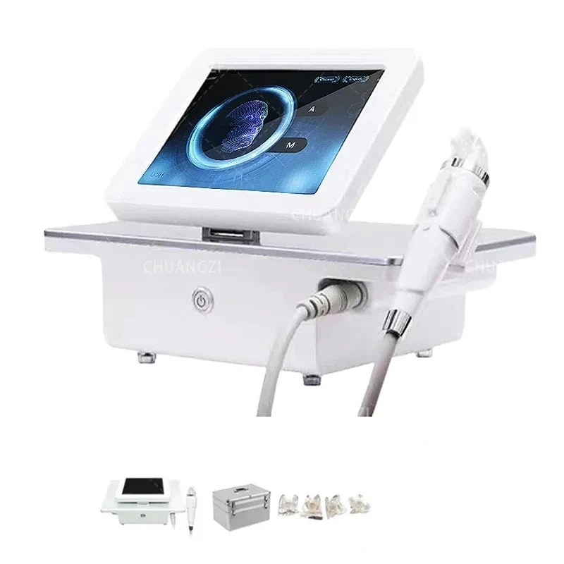 

RF Fractional Microneedle Machine with Cold Hammer RF Radio Frequency Skin Tightening Acne Scars Stretch Marks Removal