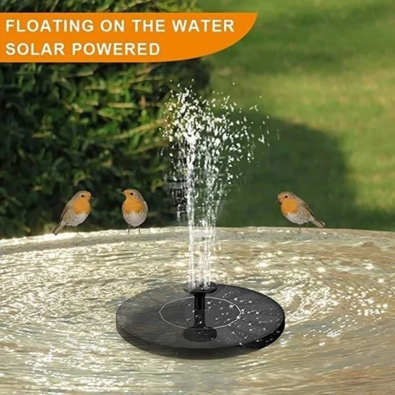 

Solar-Powered Bird Fountain Kit Mini Solar Water Fountain Pool Pond Waterfall Fountain Outdoor Bird Bath Solar Powered Fountain