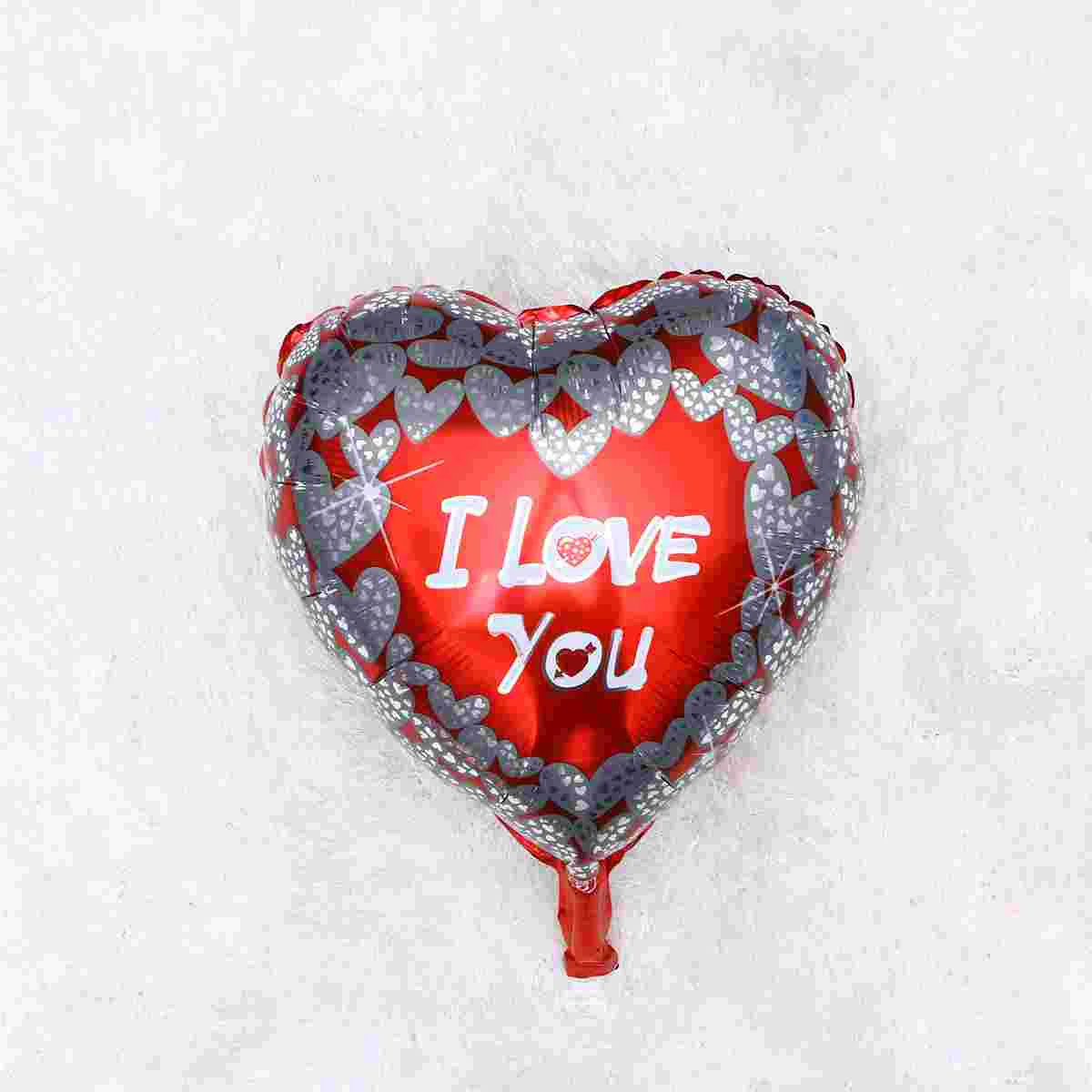 

10PCS Proposal Balloons Nontoxic Decorative Romantic for Wedding Birthday Party Valentines Day