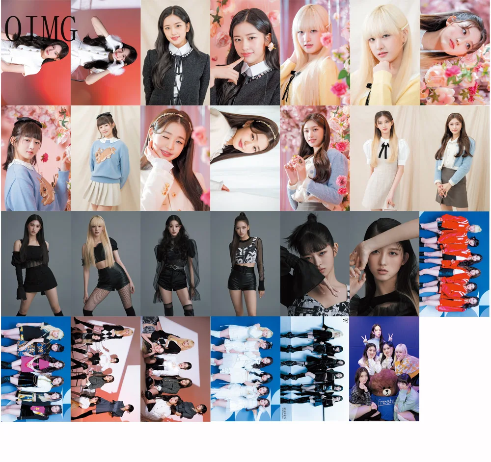 55 шт./компл. IVE фотооткрытки одиннадцать ЛОМО открытки Kpop альбом LIZ почтовые для