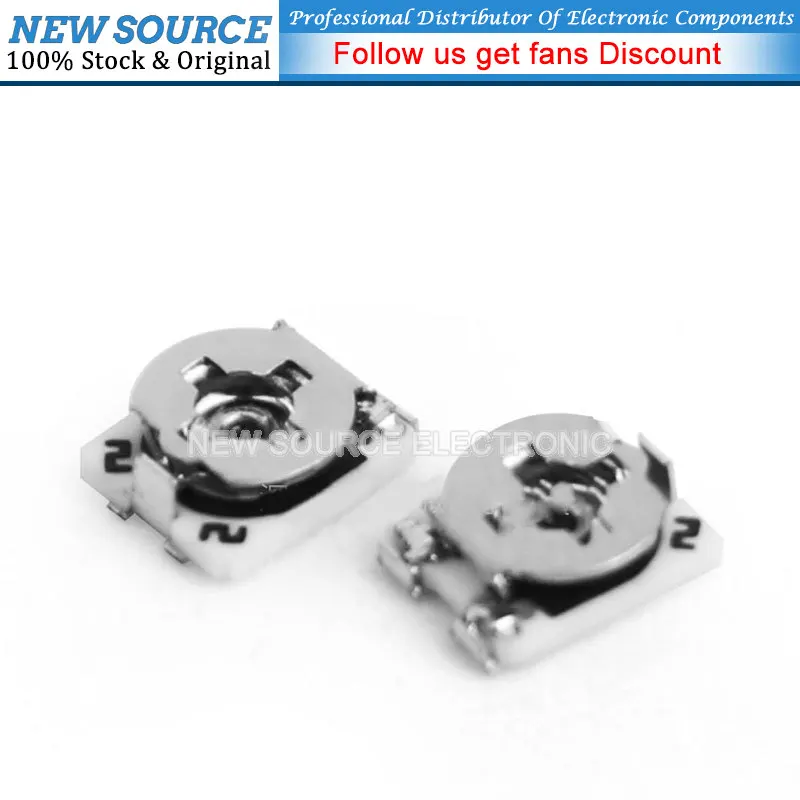 10 шт. 3*3 потенциометр сопротивления триммера Trimpot SMD 3X3 Регулируемый переменный