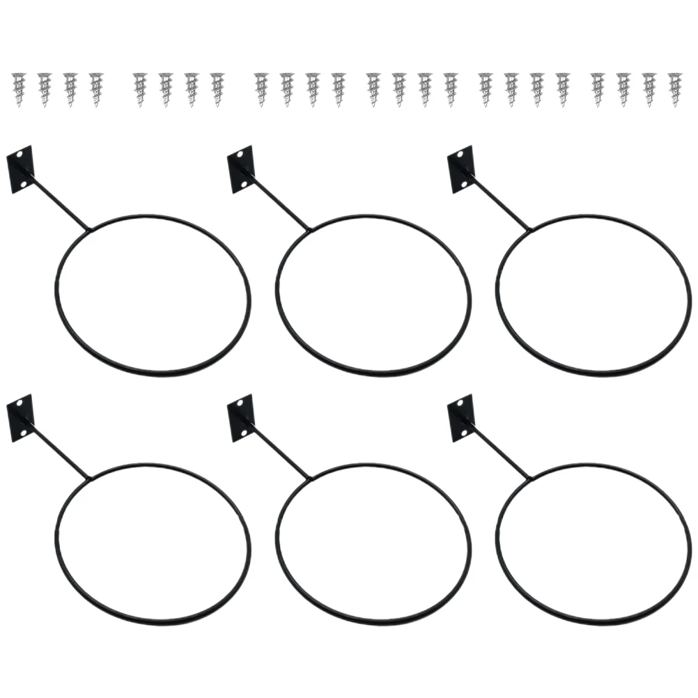 

Holder Wallbasketball Rack Mount Football Display Stand Mounted Soccer Household Storage Sports Bracket Hat Volleyball Rugby