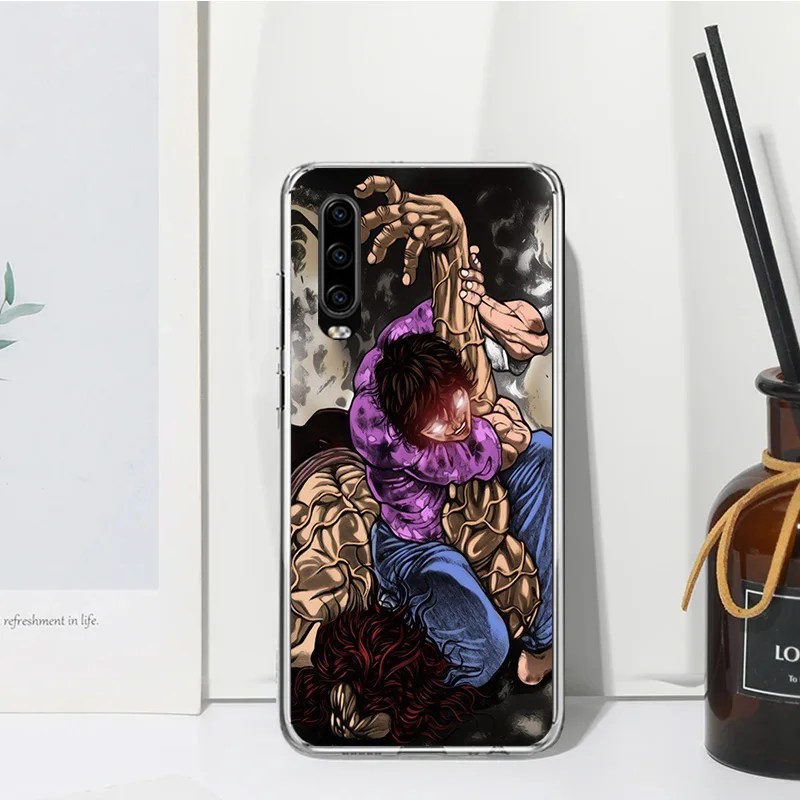 Оригинальный аниме чехол Baki the Grappler для телефона Huawei P30 P40 P20 P10 Lite Mate 20 10 Pro Y5 Y6 Y7 Y9S P