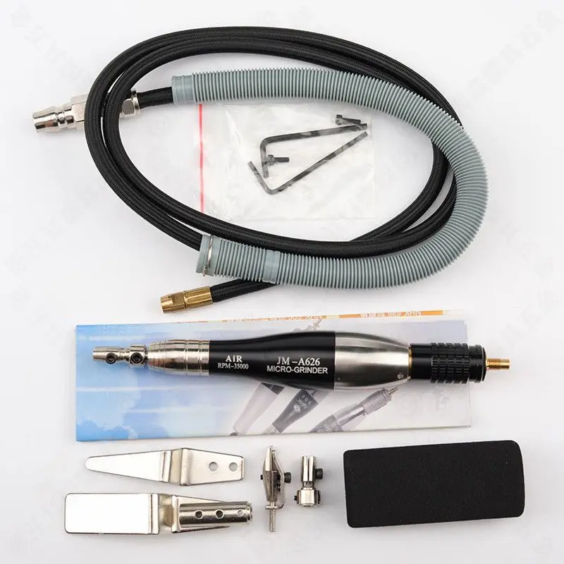 Made in TAIWAN Jrealmer Lih JM-A626 Air Turbolap Lapper Linear Reciprocating Stroke 0.3mm Jewelry Cutting Abrasive DIY Handpiece