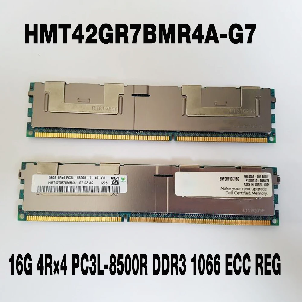 1 шт. HMT42GR7BMR4A-G7 16G 4R×4 PC3L-8500R DDR3 1066 ECC REG для серверной памяти SKhynix