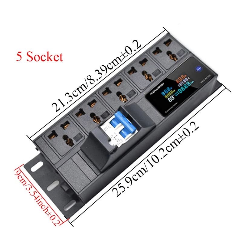 

Snowman Moon 2U PDU Power Strip 16/32A 4000/8000W