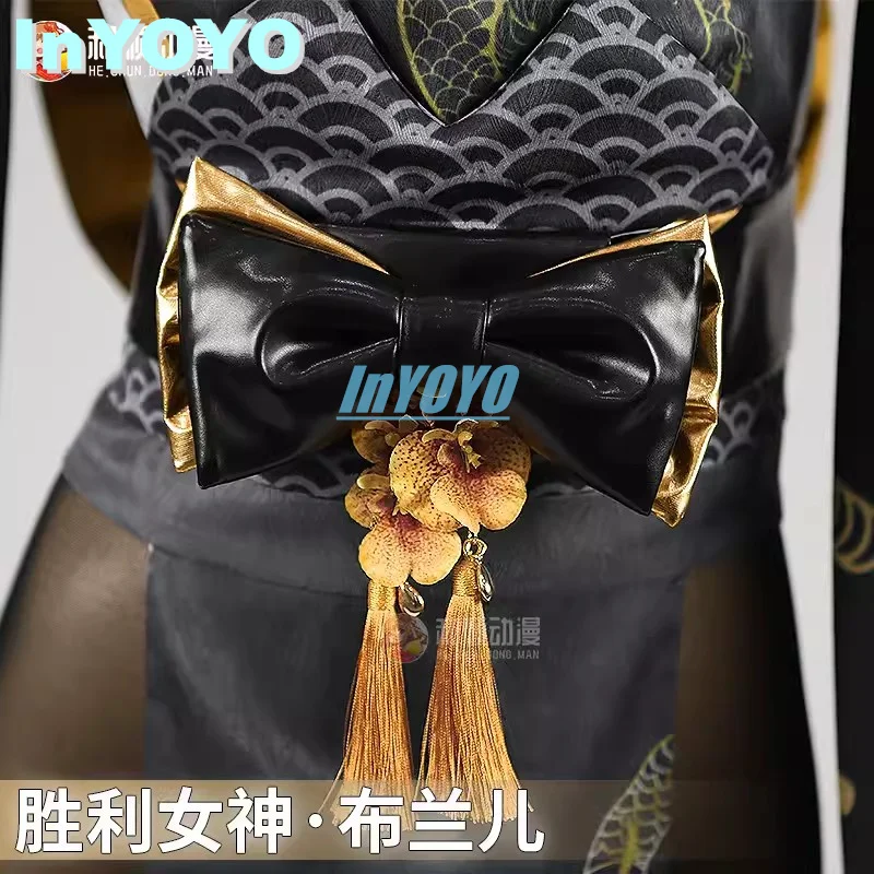 InYOYO NIKKE The Goddess of Victory Blanc Косплей Костюм Женское Платье Праздничный Хэллоуин