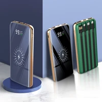 20000mah portable qi wireless charger power bank built in cable powerbank for iphone 13 12 11pro samsung huawei xiaomi poverbank