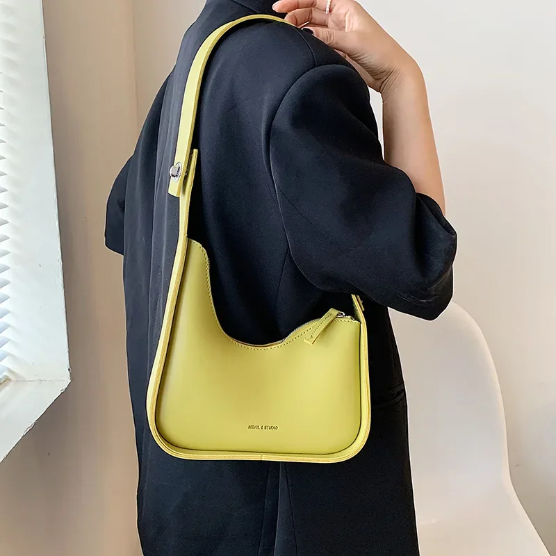 

Роскошные кожаные сумки через плечо для женщин, повседневные сумки на ремне лимонного цвета, модная дамская сумочка с широким ремешком