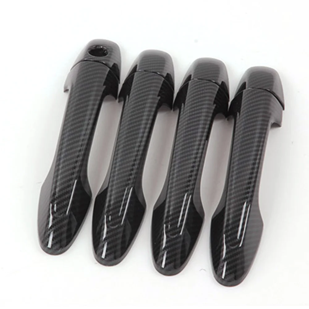 

Carbon Fiber Car Exterior Door Handle Cover Trim Protector for Toyota Vios 2019