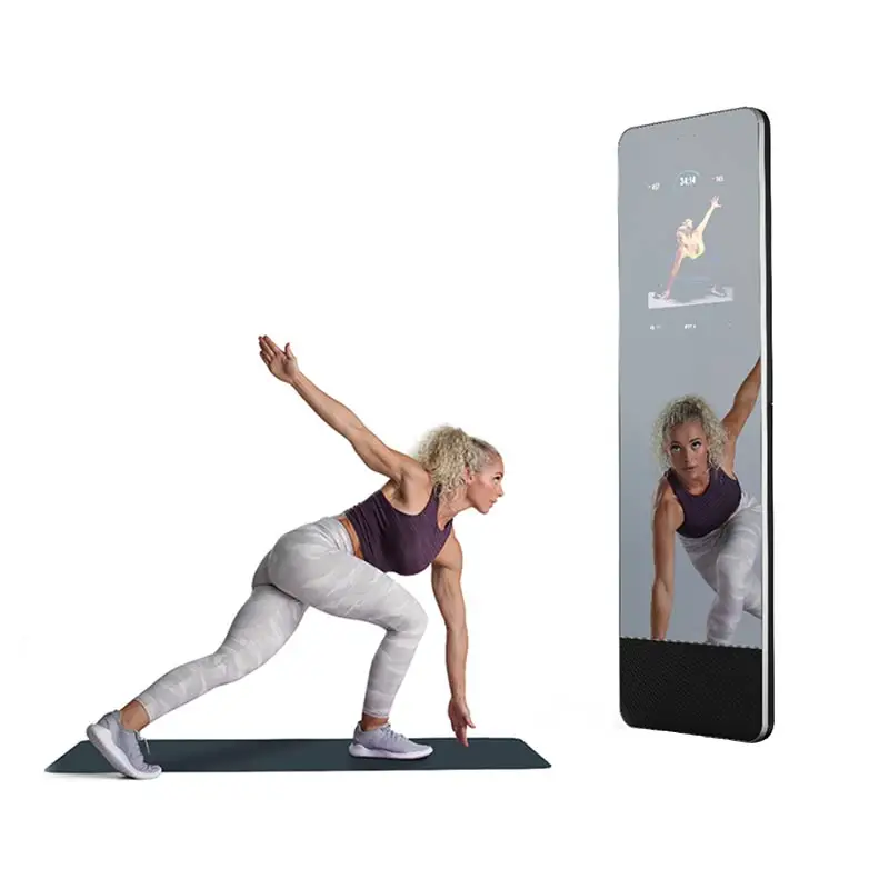 

Metafit Led Full Body Home Gym Workout Vertical Smart Mirrors Fitness With Camera For Gym Android Smart Mirror