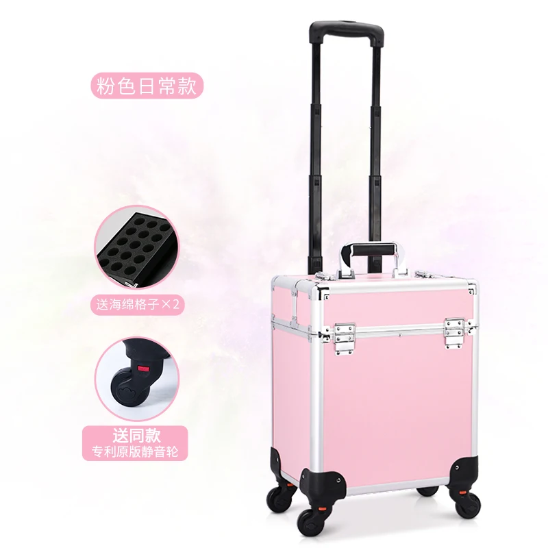 

Профессиональный косметический штатив, портативная Косметика с большим пространством для каблука, макияжа, маникюра, вышивки, салона красоты