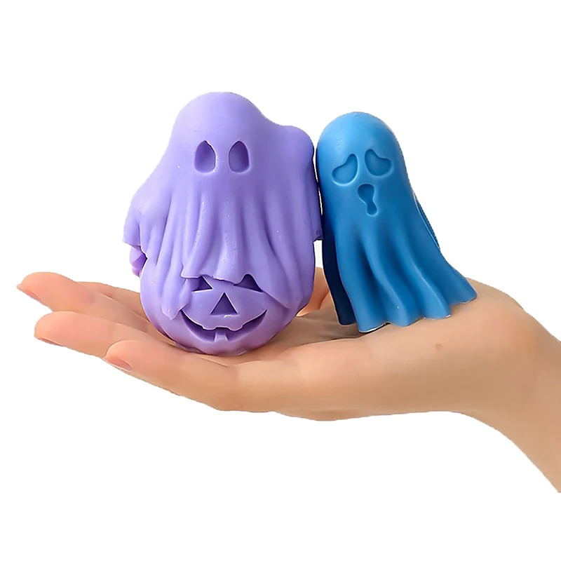 Силиконовая форма для ароматерапии в стиле Хэллоуина виде тыквы черепа гипсовая