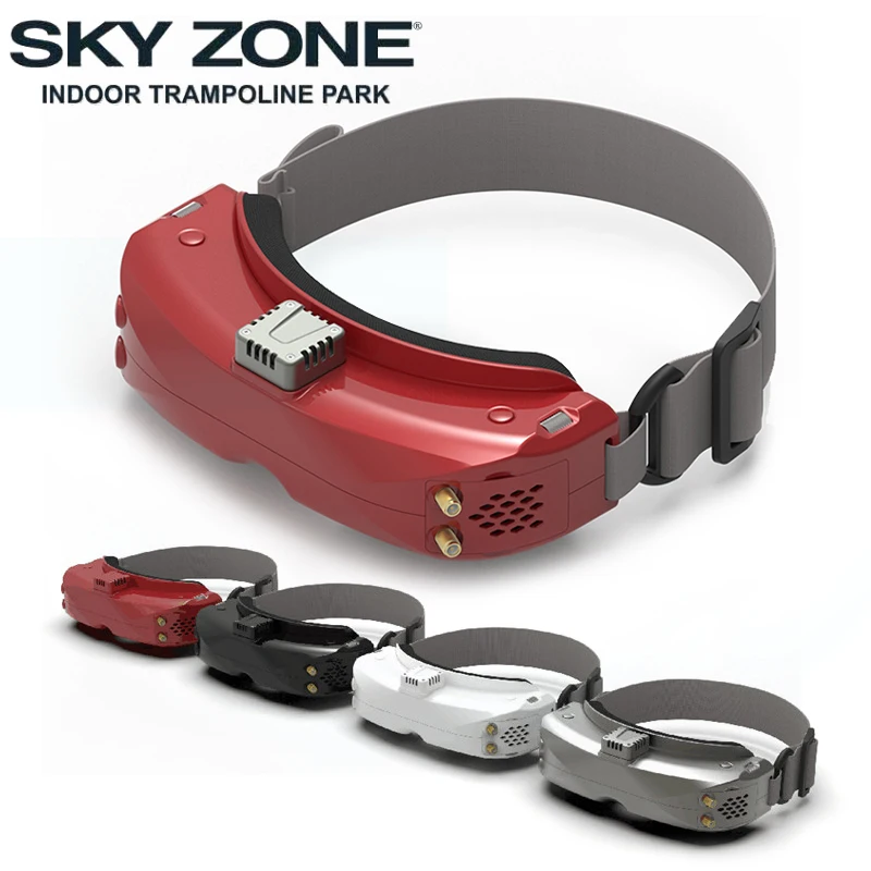 

FPV Goggles For RC Mini Drones SKYZONE SKY04X OLED 5.8GHz 48CH Steadyview Receiver 1280X960 Drone toys w/ Head Tracker Fan