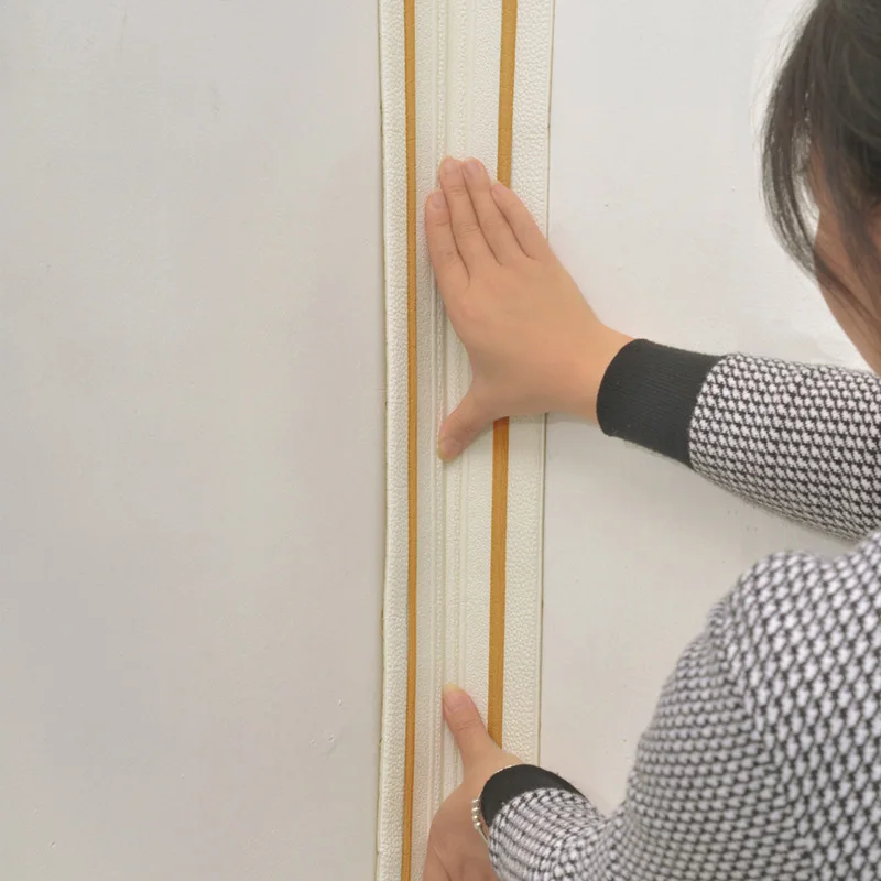 3D наклейки на стену самоклеящиеся плинтус потолок отделка наклейка