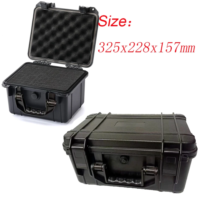

Outdoor Waterproof Hard Case Box Shockproof Organizer Tool Box Safety Equipment Case with Sponge Suitcase Tool Kit Case 공구함정리함
