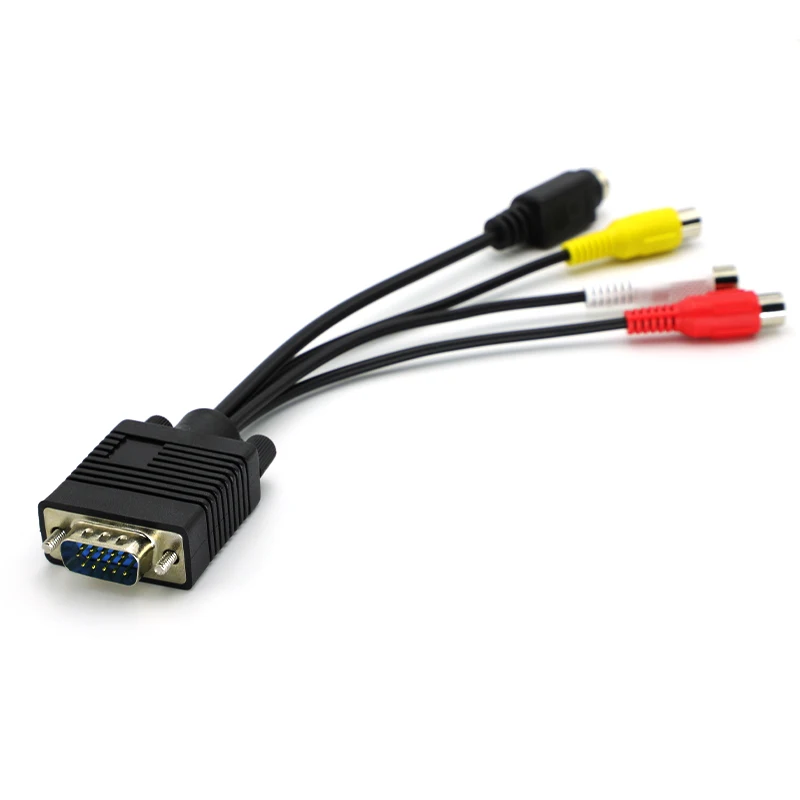 

VGA SVGA к S-Video 3 RCA конвертер JCD