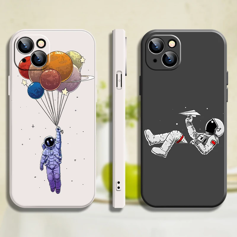 

Astronaut Phone Case For iPhone X Case SE 11 2020 6 Mini 6s 8 ProMax 7 X 12 Plus XR Xs Max 13 Ojx7 Pixel Renaissance Cute
