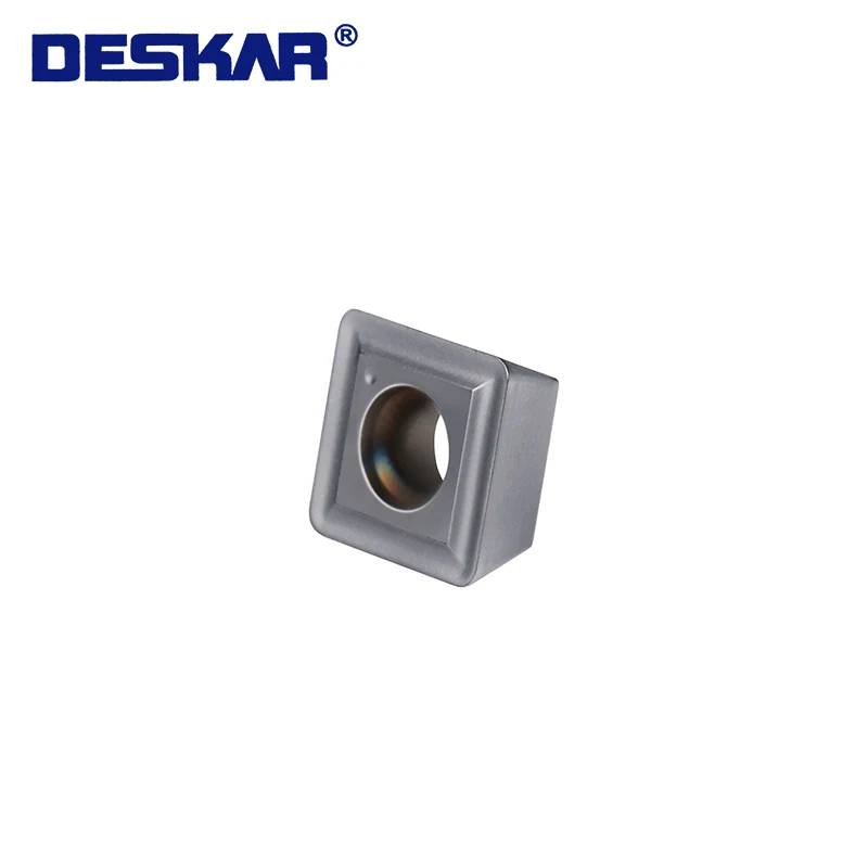 Карбидные вставки DESKAR 10 шт. SPMG07T308 SPMG090408 SPMG110408 TF LF6018 TF618 U-образная втулка для