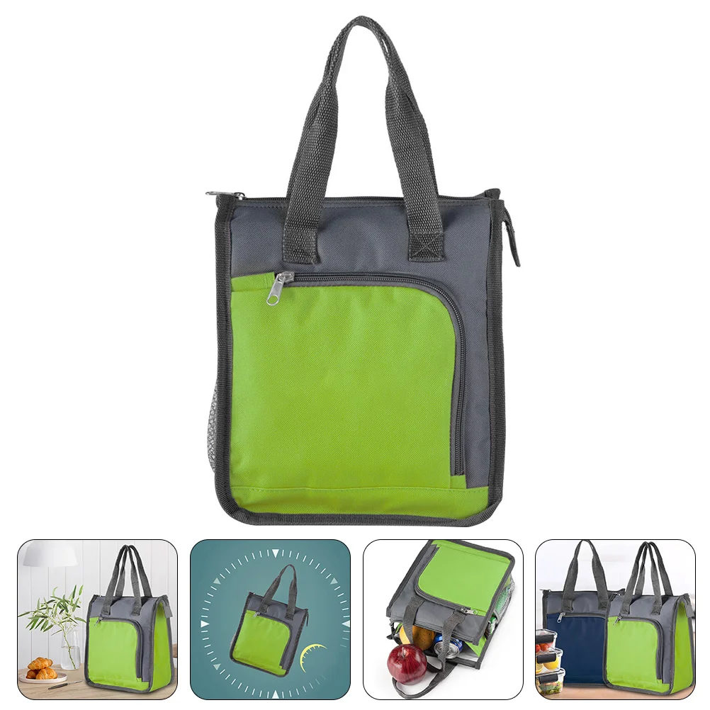 

Insulation Lunch Bag Thicken Lunch Box Storage Bag Office School Lunch Carrying Bag